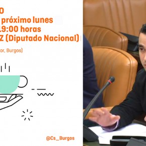 El Diputado Pablo Yáñez participará el lunes en un café ciudadano en la Tapería del Casino